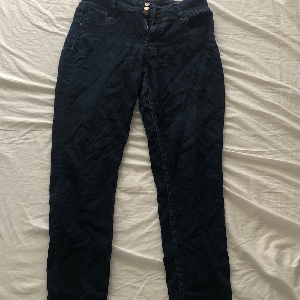 D. Jeans Navy Blue Denim Jeans | Copper Accents | Baggy Fit